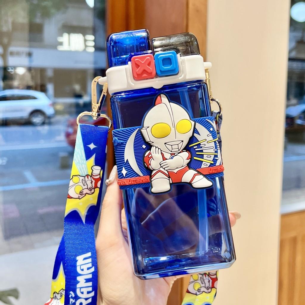 Sanrio Kuromi Plastic Straw Cup With Leakproof Seal For Kids And Travel