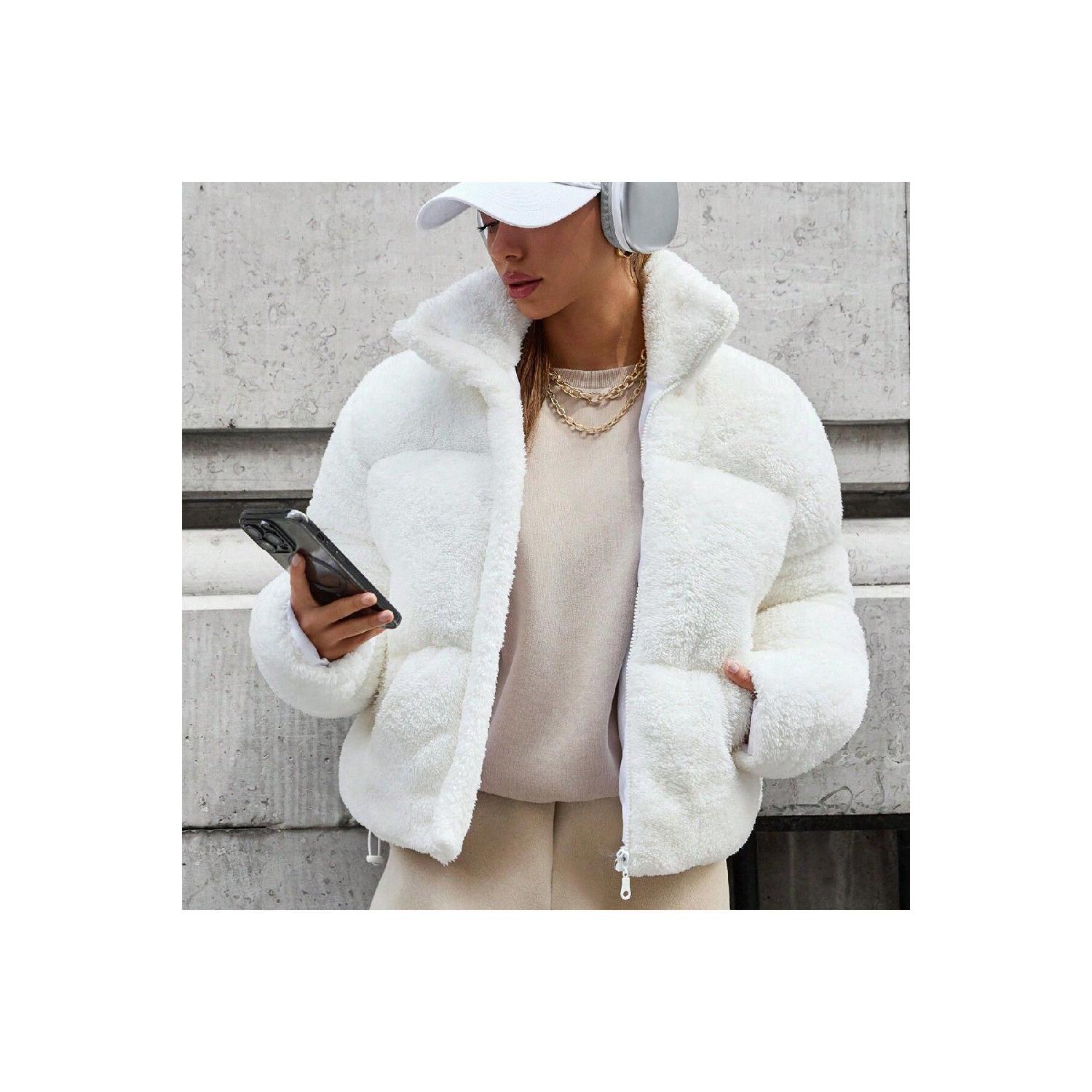 

Plush Puffy Jacket S