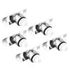 5PCS Stainless Steel Champagne Stopper Wine Drinks Bottle Plug Sealer for Home Bars Use