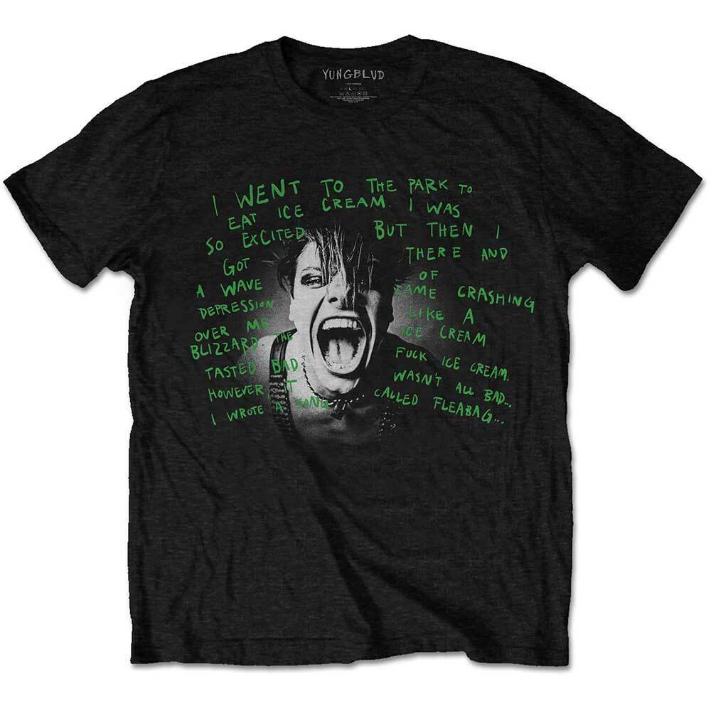 

Футболка унисекс Yungblud Lyric Photo Tee