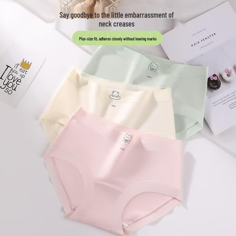 Nanjiren Girls' Pure Cotton Briefs 4-Pack