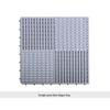 Elegant Grey Non-Slip Bathroom Mat Set