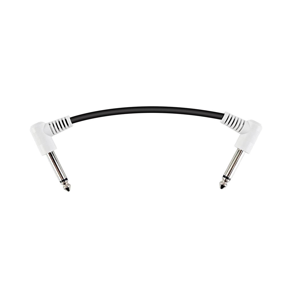 18cm Noise-Reducing Shielded Audio Patch Cable for Electric Guitar Pedals