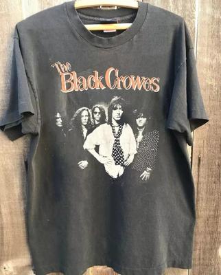 Koszulka The Black Crowes, Koszulka unisex The Black Crowes Band w kolorze grafitowym S-5XL Koszulka unisex