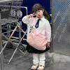 Trendy Korean Style Kids Crossbody Bag With Fashionable Letter Pattern For Boys And Girls