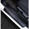 5pcs/4pcs set Carbon Fibre Threshold Protection Strip Universal Anti-scratch and Anti-collision Door Decorative Strip Sticker