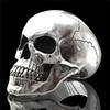 Halloween Skull Ring European and American Punk Style Punk Jewelry Pattern Ghost Head Men's Ring