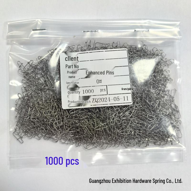 Stainless Steel Fishing Lure Enhanced Pin Eight-Ring Connector
