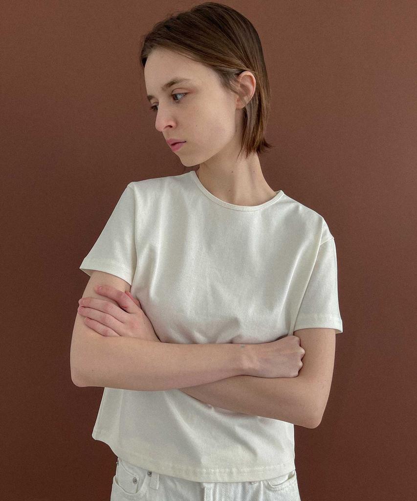 STUDIO SALT Jennifer Flat T-Shirt_Cream