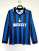 Langarm Vintage Trikot Fußballtrikot Real Madrid, Manchester United, England Arsenal, Portugal Inter Mailand AC Replica Trikot
