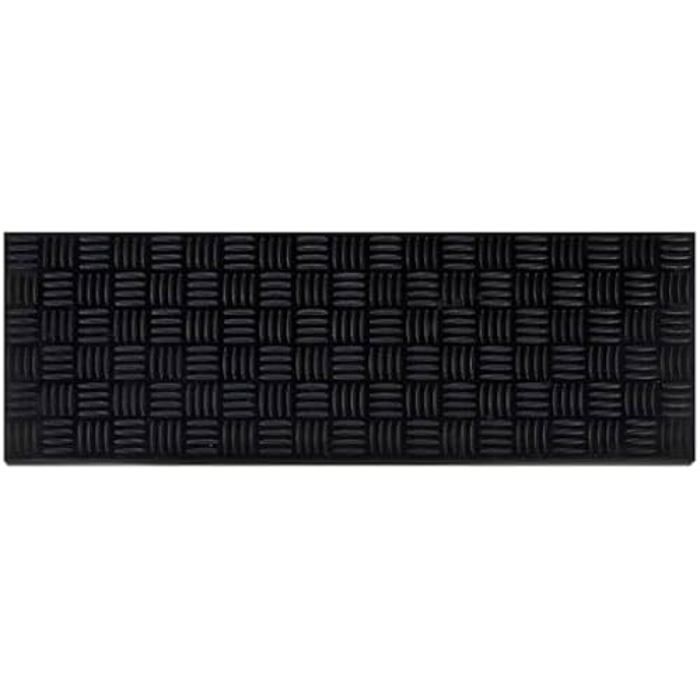 Marches d'escalier - VIDAXL - 25x75 cm - Caoutchouc Antidérapant - Durable - Facile à nettoyer