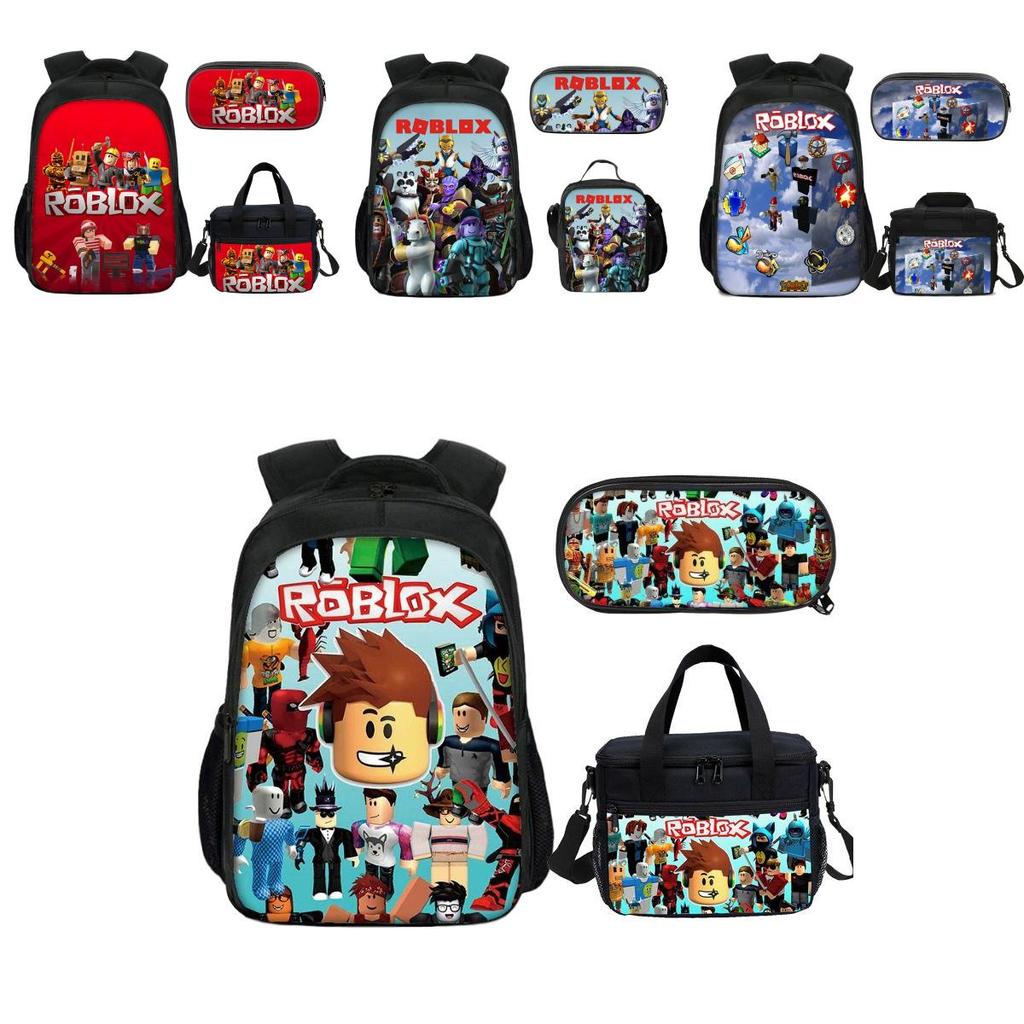 Roblox Backpack Set 3 Pieces For Travel Sports And More
