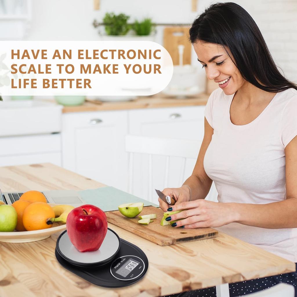 Stainless Steel 2KG Benchtop Scale Accurate To 0.1G Kitchen Electronic Mini Bakery Food Scale Household Small Weigher