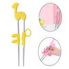 1Pair Kids Baby Beginner Chopsticks Hand Training Helper Chopstick Easy Use