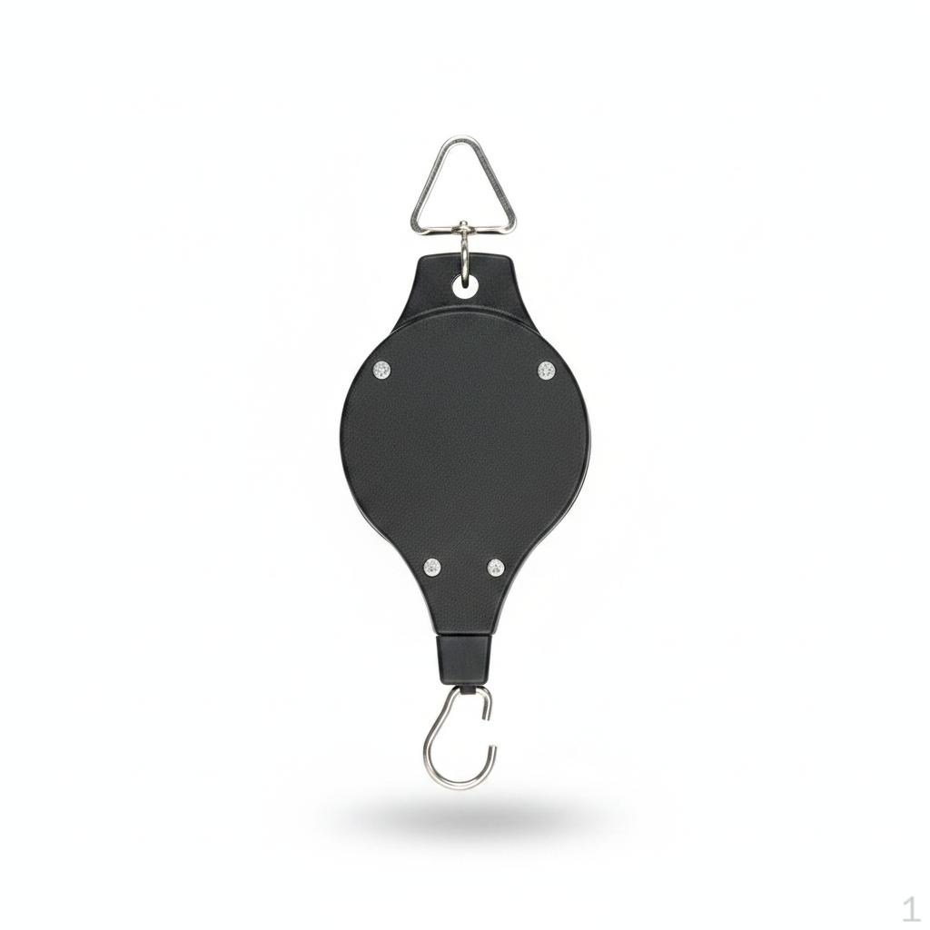 Retractable Plant Pulley Hanger for Hanging Baskets, Planters, and Bird Cages Creative Home Garden