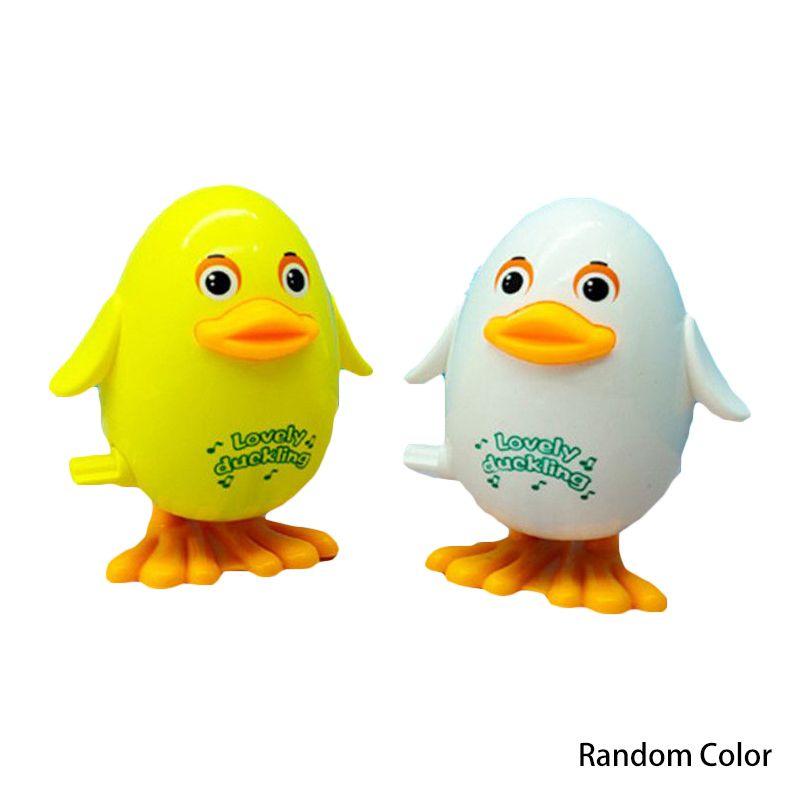 Adorable Children's Plastic Bouncing Clockwork Toy Frog Chick Small Animal For Play
