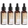 4pcs Argan Oil Hair Growth Serum Boost Thin Hair Increase Volume Moisturizing Hair Thickening Serum 60ml