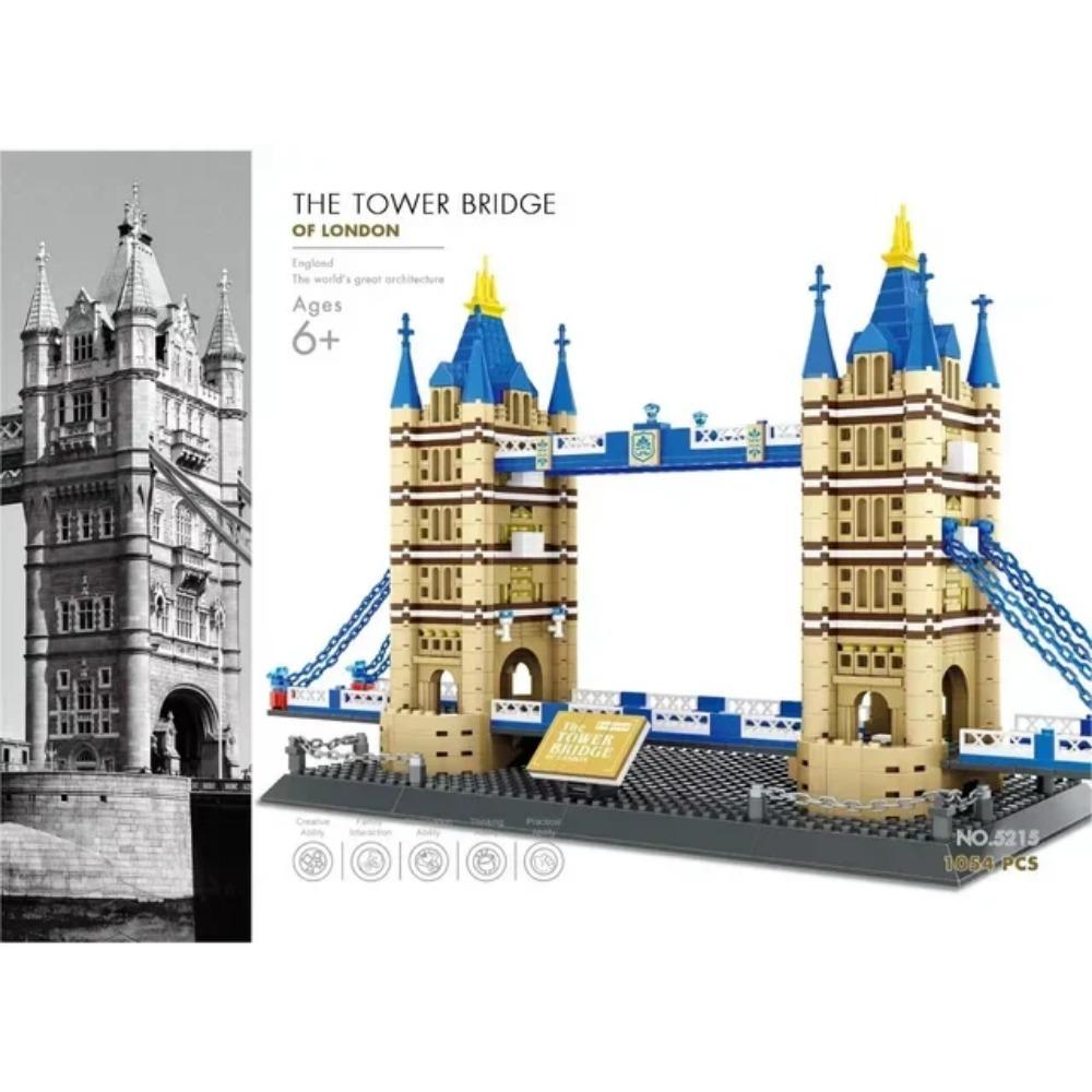 MOC World Famous Architecture Edifice Opera House Building Blocks Villa Savoye Bridge Tower Toy Children Birthday Christmas Gift