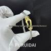 Fei Family Diamond Horseshoe Bracelet: Zodiac-Themed DIY Steel Wire for Couples