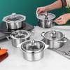 Thick Stainless Steel Single-Serve Hot Pot