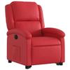 VidaXL Recliner Red Faux Leather 3204231