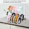 Fashionable Acrylics Hairband Holder Double Layer Headband Display Stand Home Accessory for Girls Women Organization