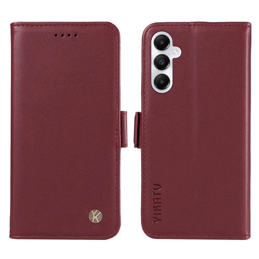 YIKATU YK-003 For Samsung Galaxy A05s 4G   Phone Cases Leather Wallet Stand Cover