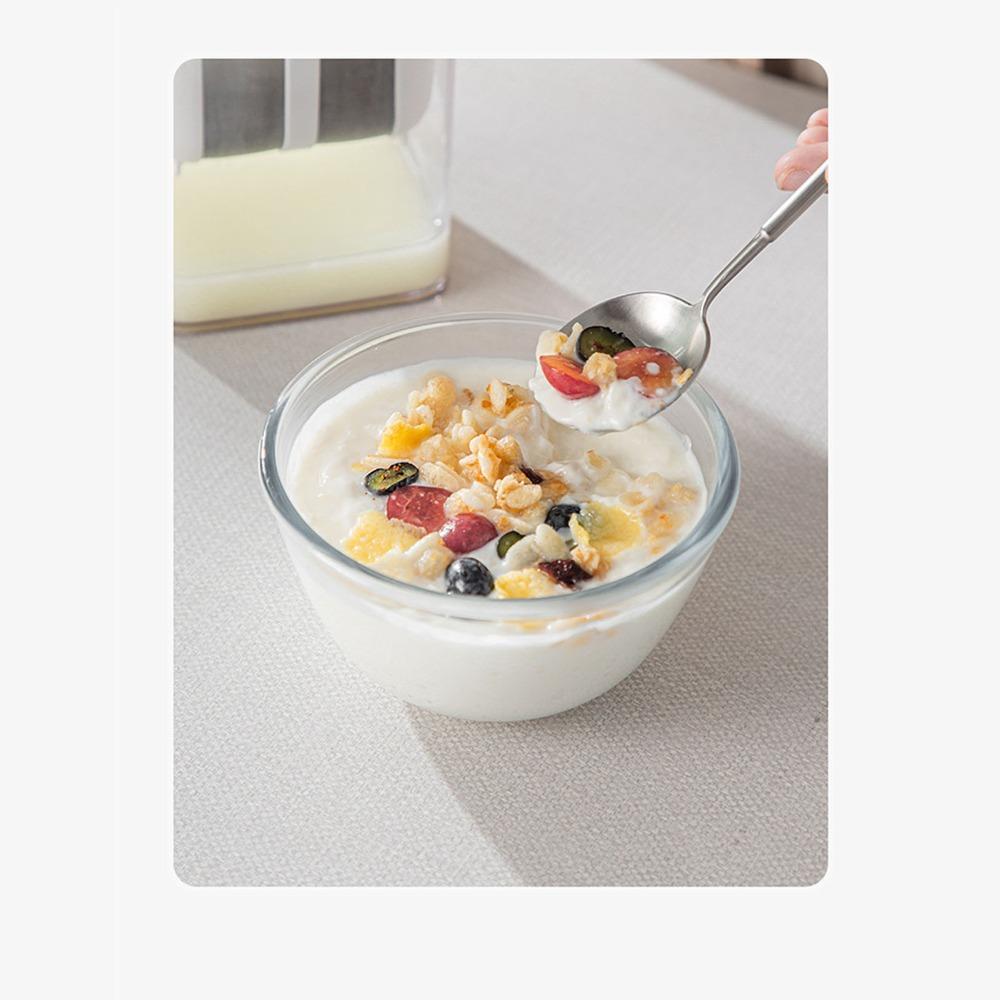 Extra Fine Mesh Yogurt Strainer Stainless Steel Transparent Cover Milk Filter Multipurpose Reusable Greek Yogurt Maker Juicing