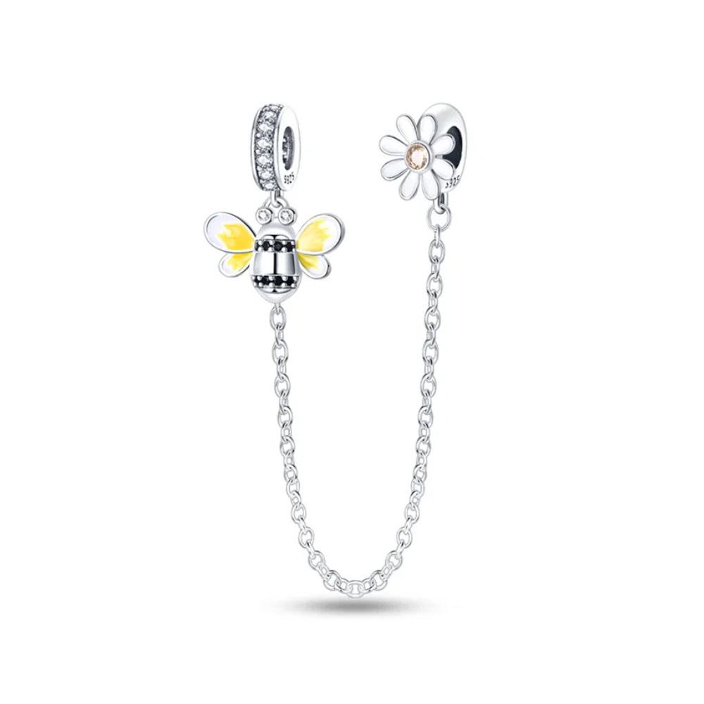 925 Silber Charms Passend für Original Armband Damen Schmuck Geschenk Schmetterling Stern Mond Herz Liebe Klemme Perlen Sicherheitskette Anhänger