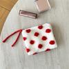 Cute Plush Women's Cosmetic Bags Portable Ladies Clutch Purse Lipstick Makeup Case Cute Female Small Storage Bag