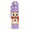 1PC Scarf Cat Coffee Mug 750ml Color Plastic Sports Water Bottle Leakproof Flip Straw Lid Suitable for Sports Office Home Use