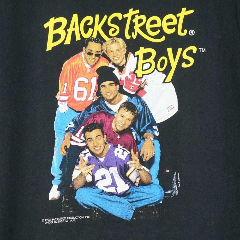 

Backstreet Boys Футболка с принтом тура 1996 года Винтажный стиль Подарок фанату S-4XL Унисекс XXXXL
