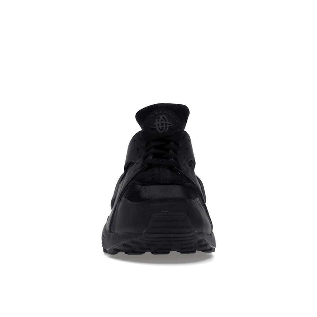 Nike Air Huarache Women's Triple Black Neoprene & Leather Air Cushioning Shoes DH4439-001