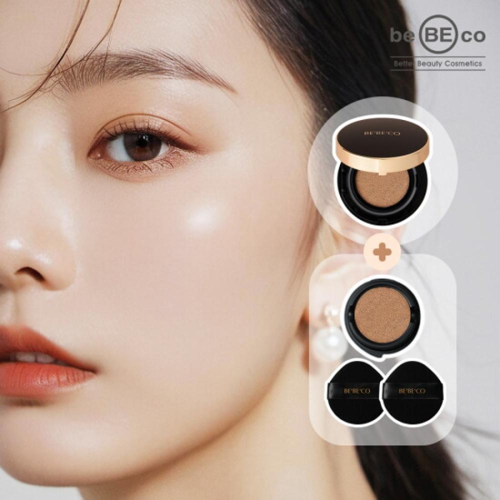 Bebeco Close Fit Cover Essence Cushion Spf50+ Pa+++ 15g + Refill 15g + 2 Puff