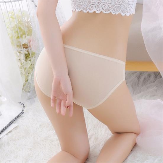 Women Sheer Mesh Transparent Thongs Sexy See Through Underwear Ladies Low Rise Cheeky Panties Ultra-thin Stretchy Briefs