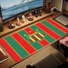 SAMPAIO CORREA-RJ Color Mouse Pad Large Gaming Table Cushion Non-slip Laptop Tablet Big Mousepad XXL Mat Mini PC Playmat With Lock edge