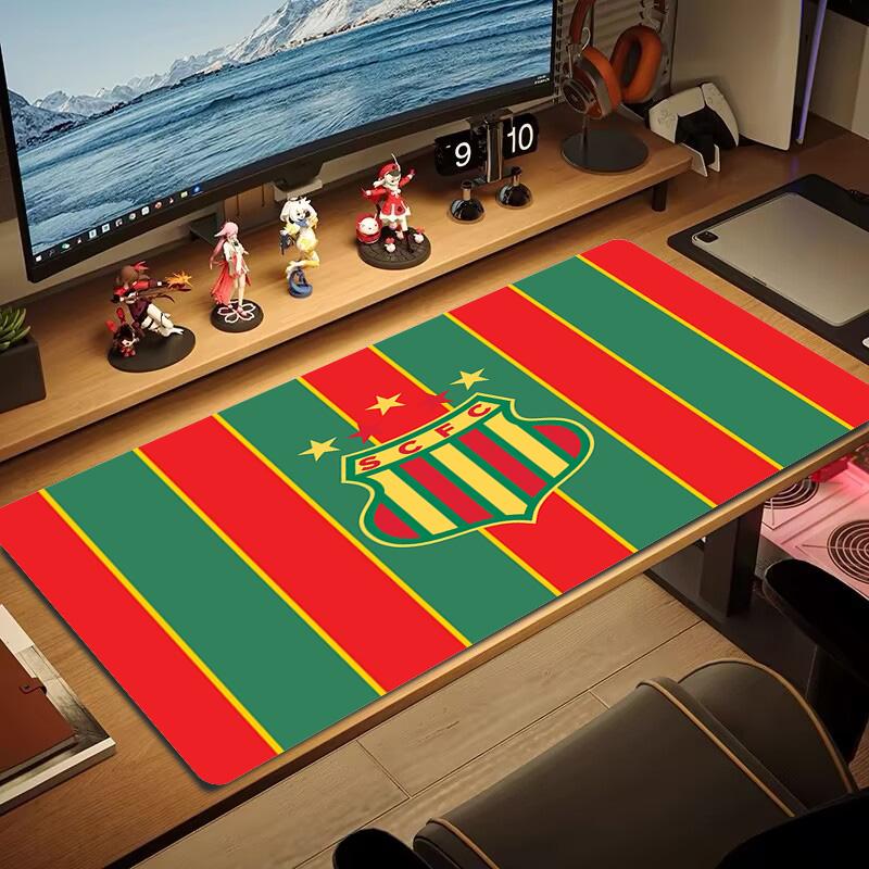 SAMPAIO CORREA-RJ Color Mouse Pad Large Gaming Table Cushion Non-slip Laptop Tablet Big Mousepad XXL Mat Mini PC Playmat With Lock edge