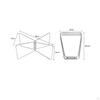 Stainless Steel Storage Box Stand MultiFunctional Portable Water Jug Holder Elevated Design Camping
