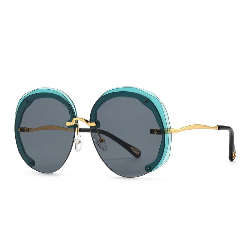 

European American Street Photography Color Sunglasses Trendy Retro Fashion UV Protection Outdoor Travel Accessories