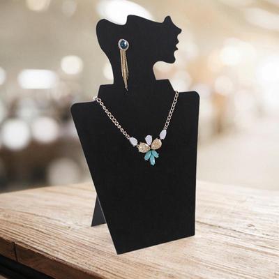 Jewelry Display Mannequin Earring Necklace Holder Photograph Prop Decoration Pendant Show