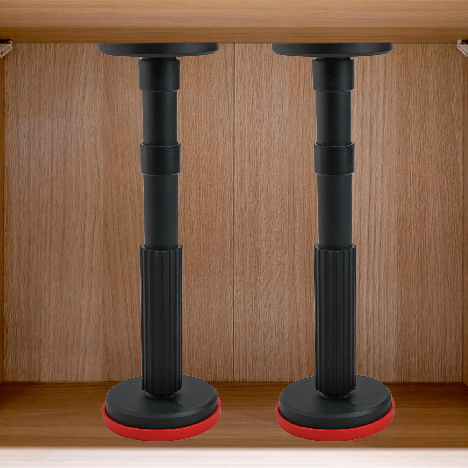 

Effortless Installation with 2PCS Lightweight Adjustable Cabinet Jacks