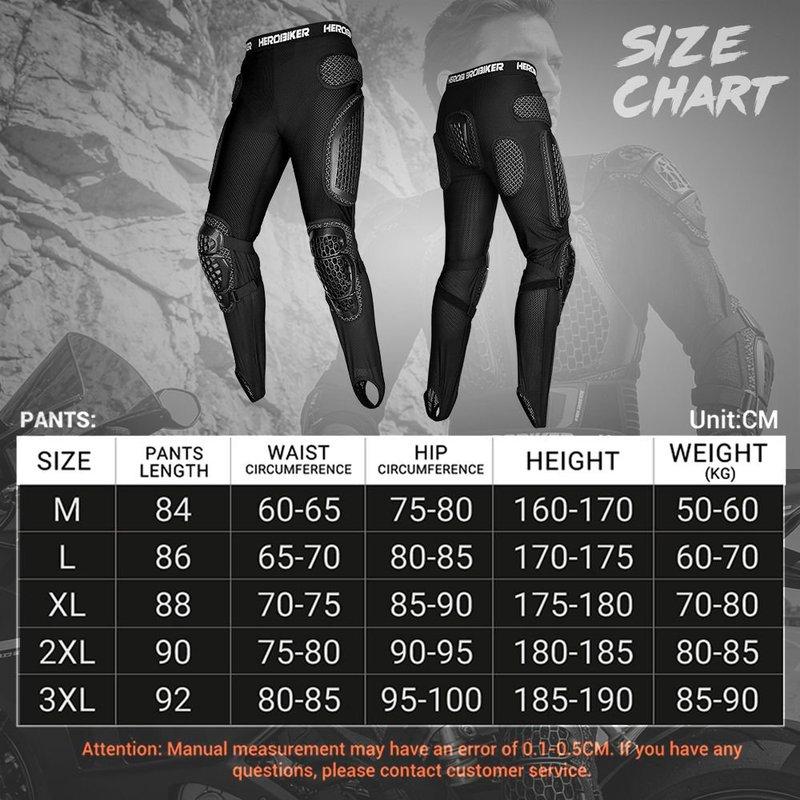 Motorrad-Schutzhose Anti-Sturz und Anti-Kollision Offroad-Motorrad-Reithose Herren Damen Extremsport Schutzhose