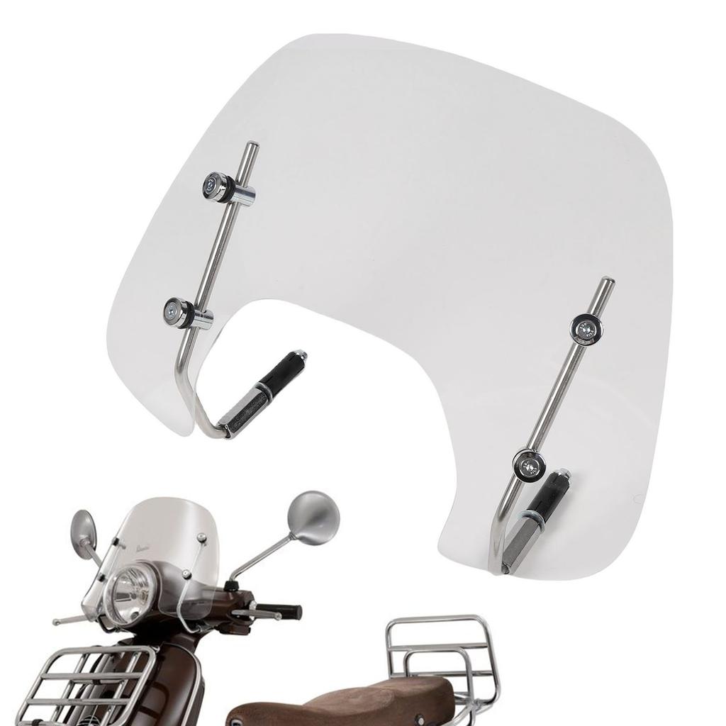 Para-brisa Acrílico Anti-vento para Motocicleta com Kit de Montagem Substituição para Sprint 125 150 2016-2022
