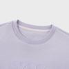 YEEHOO Girls' Solid Color Round Neck Sweatshirt