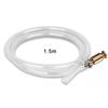 Siphon Hose Pump 1/2" Copper Valve Shaker Siphon Hose Self Priming Pump Tube Gas Siphon Hose Pump Shaker Siphon