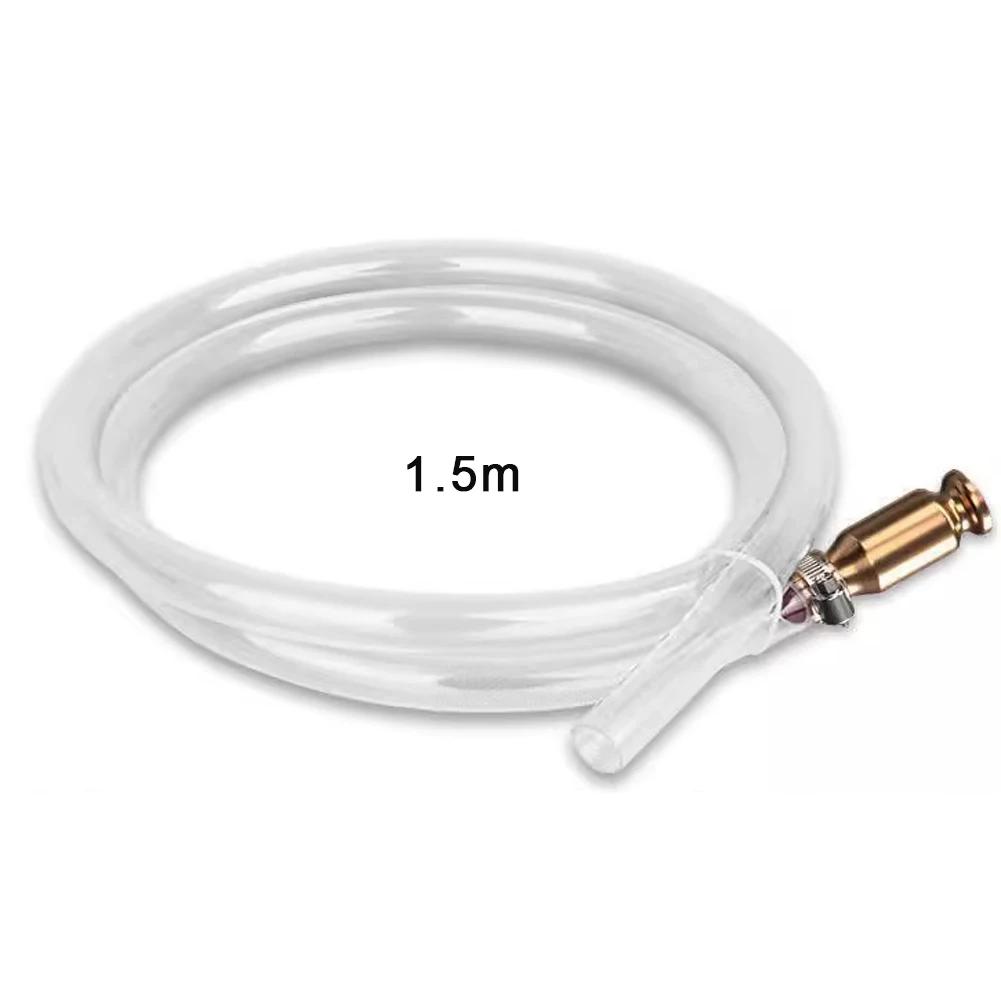 Siphon Hose Pump 1/2" Copper Valve Shaker Siphon Hose Self Priming Pump Tube Gas Siphon Hose Pump Shaker Siphon