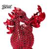 Romantic Horse Jewelry Gift Retro Style Brooch Sparkling Rhinestones Inlaid