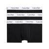 Calvin Klein Boxer a vita media con stampa logo a lettere Uomo Confezione da 3 Nero Bianco 0000U2664G-001