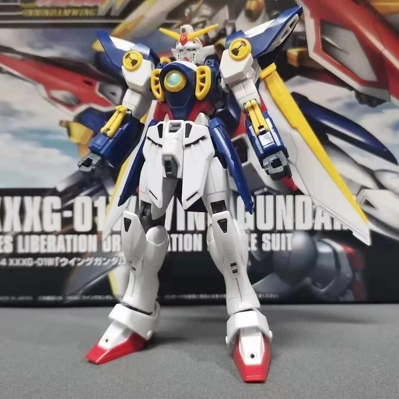 EW HG 1/144 Wing XXXG-01W Zero Type Hairless Prototype Assembly Model Kit Action Figures Desktop Decoration Toy Gift Collectible