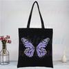 Olivia Rodrigo Canvas Tote Black Bags Harajuku Casual Donna Ragazza Tote Eco Shopper Singer Sour Shoulder Bags